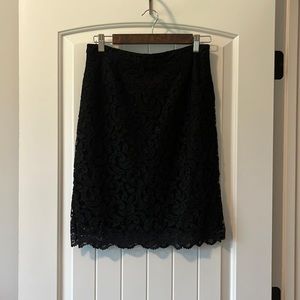 Lace Pencil Skirt